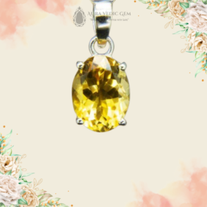 Imitation Jewellery Citrine Pendant