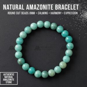 Wear Amazonite Bracelet: Calming Energy and Stress Relief (Copy) (Copy)
