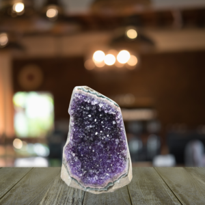 Amethyst Raw Cluster – Small - Peace and & Shani Protection