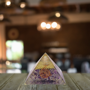 Amethyst Rudraksha Vastu Pyramid Manikyaa