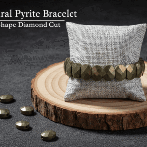 Natural Pyrite Bracelet for Wealth & Luxury. The Money Magnet Stone - Manikyaa (Copy) (Copy) (Copy) (Copy) (Copy)