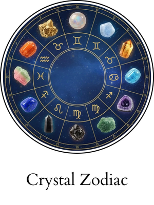 Crystal by Zodiac Signs