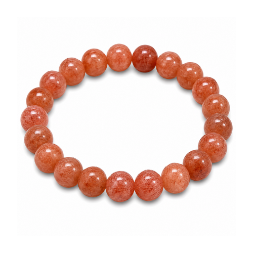 Natural Strawberry Quartz Bracelet