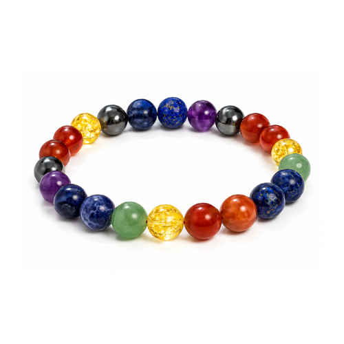 Natural Seven Chakra Bracelet