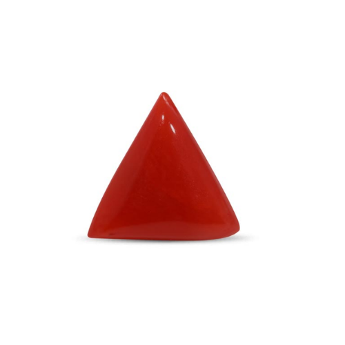 Natural Red Coral – Approx 5.30 Carats - Italy - Certified Astrological Gemstone