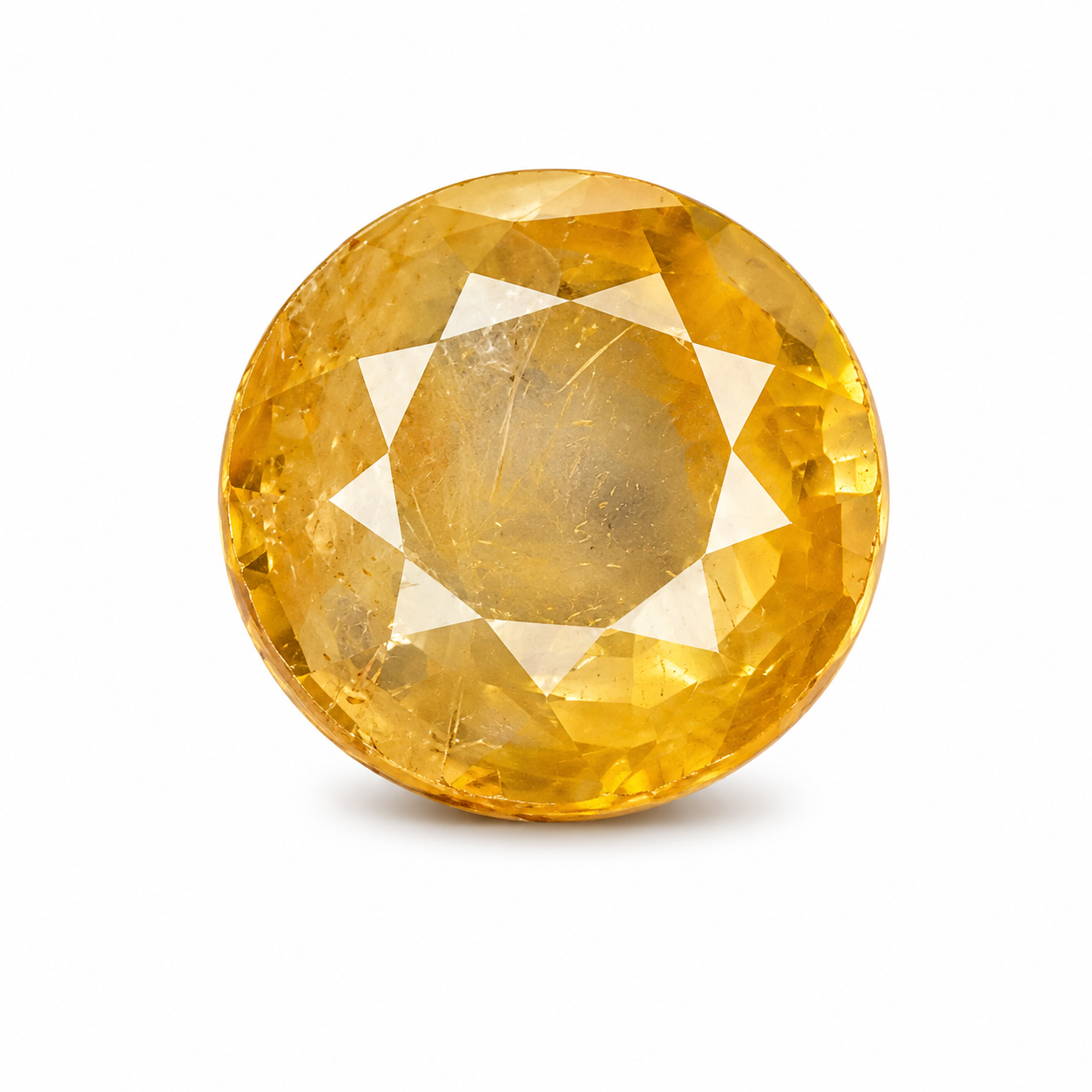 Natural Yellow Sapphire – 3.52 Carat – Prime Quality – Certified Gemstone