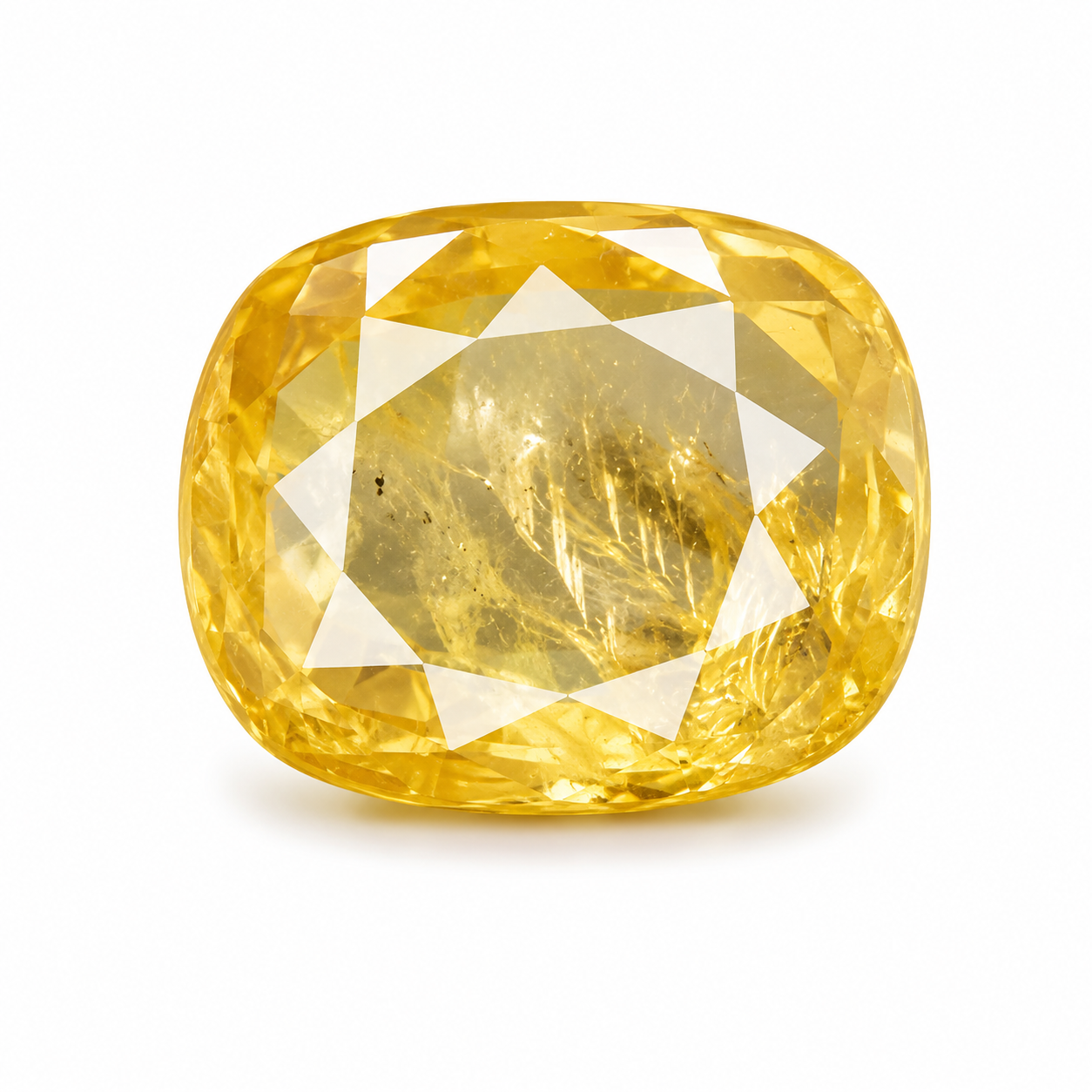 Natural Yellow Sapphire – 3.11 Carat – Prime Quality – Certified Gemstone